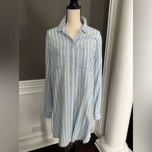 Rails striped shirt dress NWoT